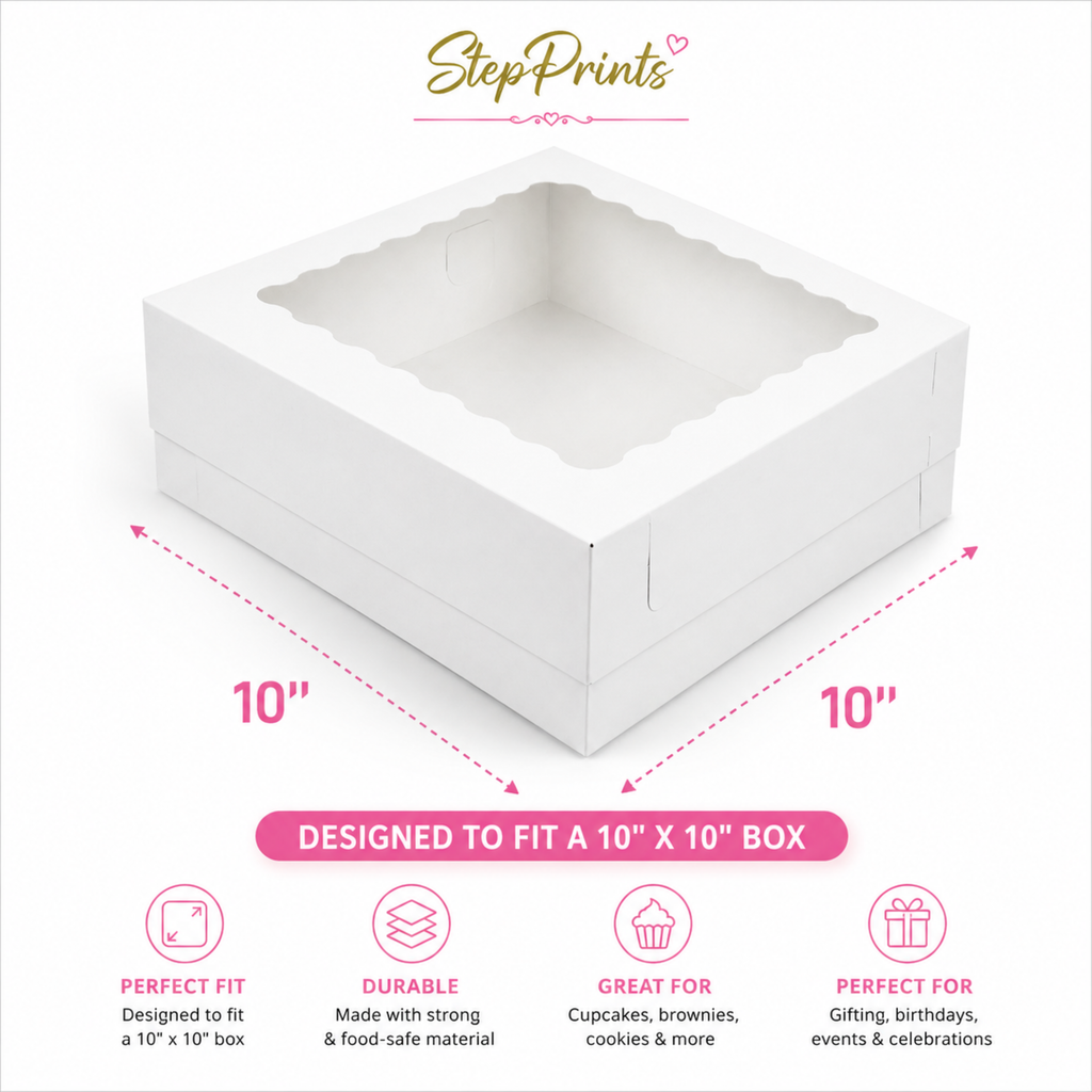 Happy Birthday Cupcake Box Insert Template Printable, Pink Tulip 6 Cupcake Holder, Floral Bouquet Display, USA UK AUS